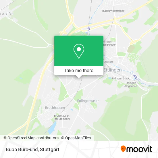 Карта Büba Büro-und
