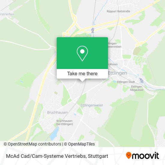 McAd Cad/Cam-Systeme Vertriebs map
