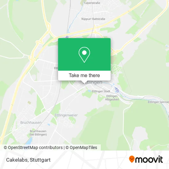 Карта Cakelabs