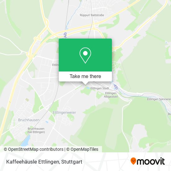 Карта Kaffeehäusle Ettlingen