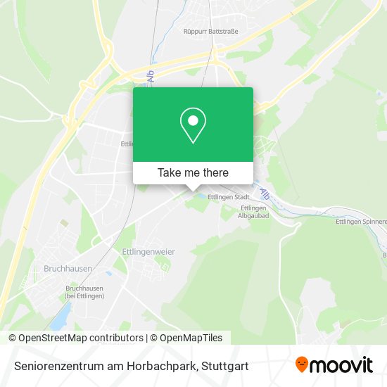 Карта Seniorenzentrum am Horbachpark