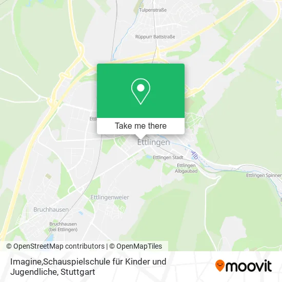 Карта Imagine,Schauspielschule für Kinder und Jugendliche