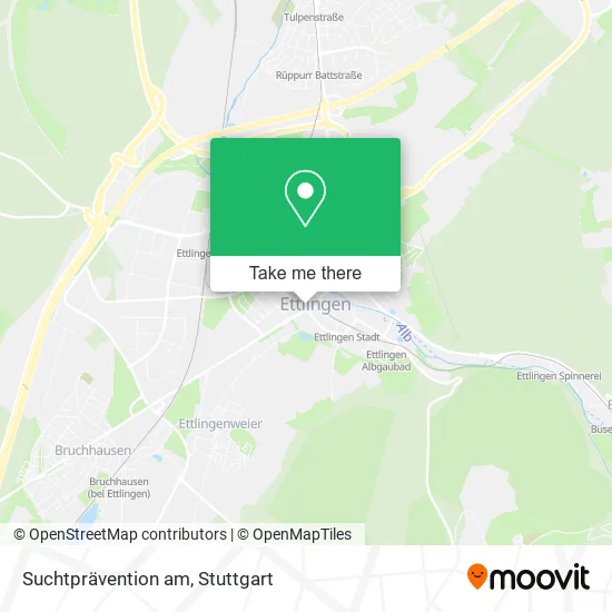 Карта Suchtprävention am