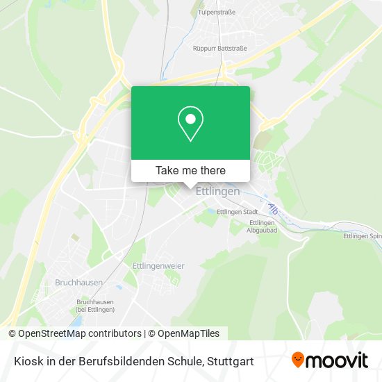 Kiosk in der Berufsbildenden Schule map