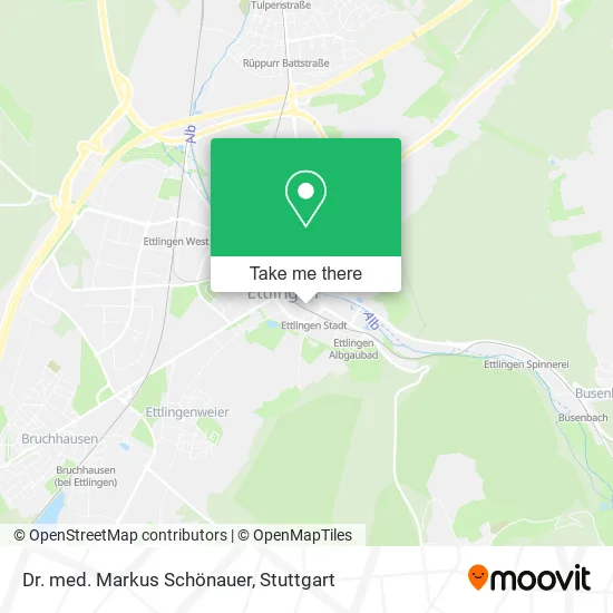 Карта Dr. med. Markus Schönauer