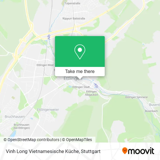Карта Vinh Long Vietnamesische Küche