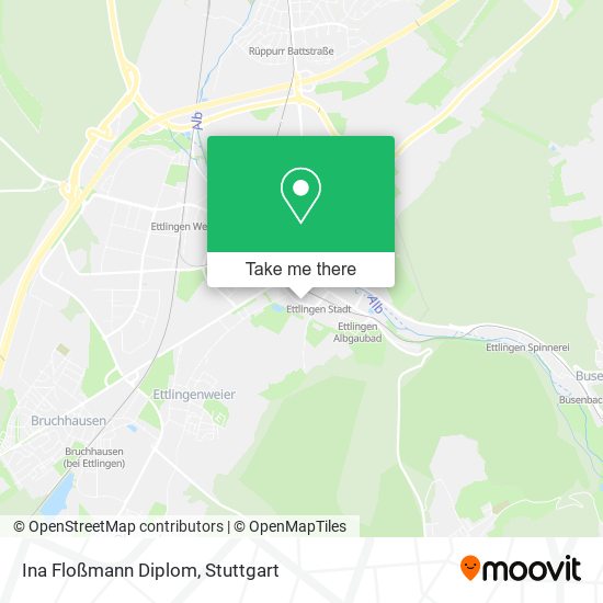 Ina Floßmann Diplom map