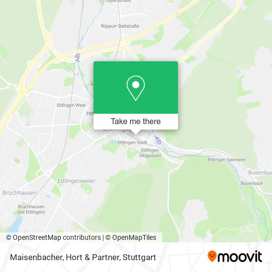 Карта Maisenbacher, Hort & Partner