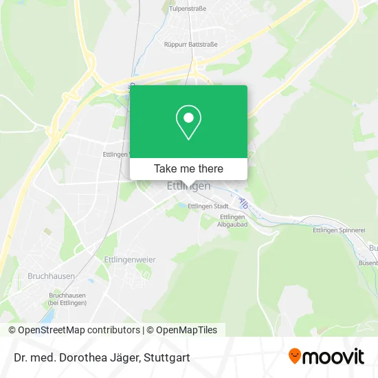 Dr. med. Dorothea Jäger map