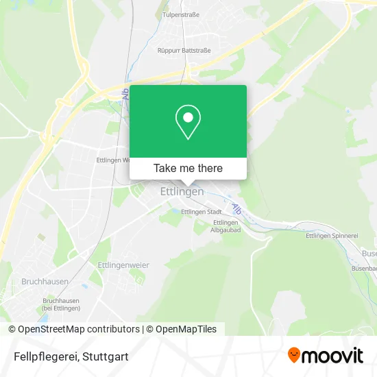 Карта Fellpflegerei