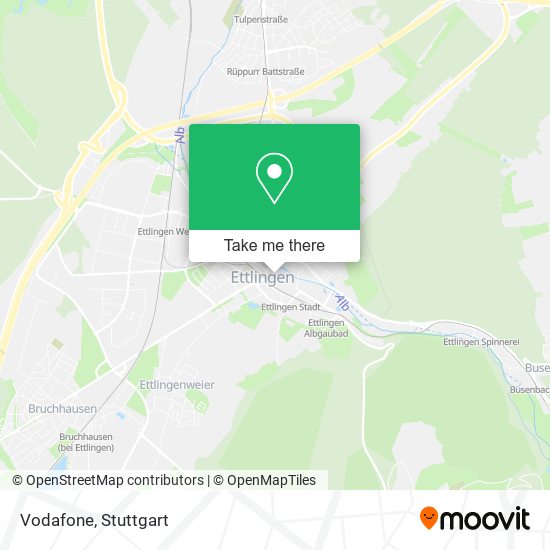 Vodafone map