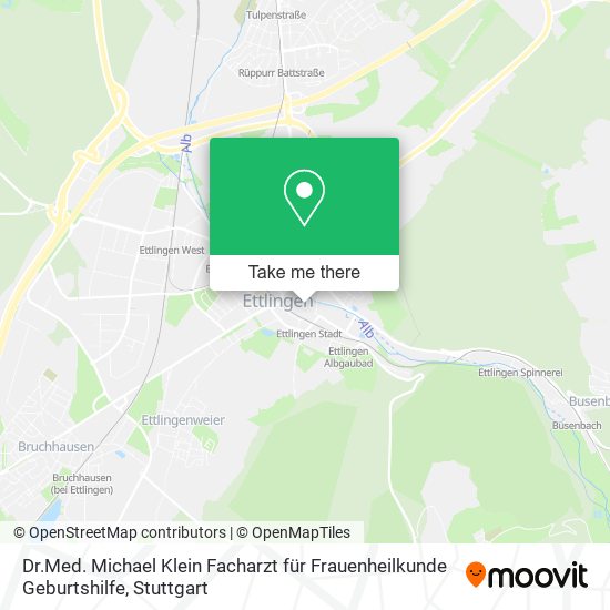 Dr.Med. Michael Klein Facharzt für Frauenheilkunde Geburtshilfe map