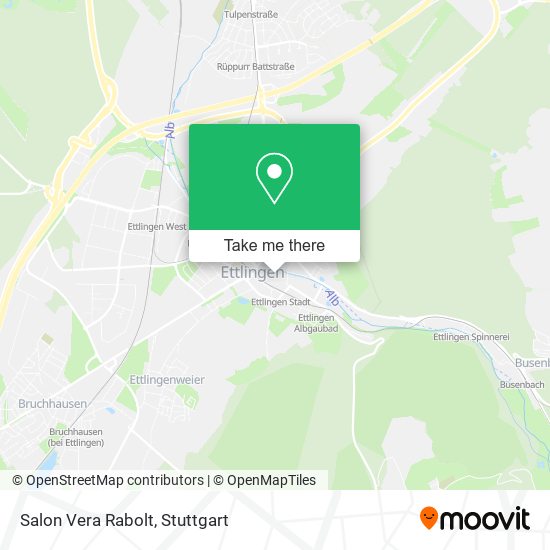 Карта Salon Vera Rabolt