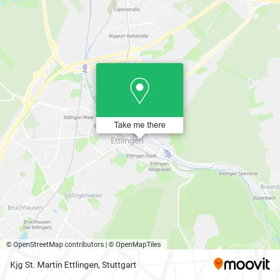 Карта Kjg St. Martin Ettlingen