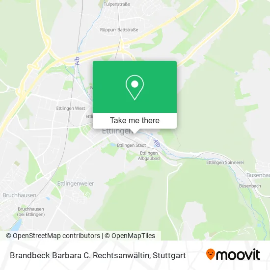 Карта Brandbeck Barbara C. Rechtsanwältin