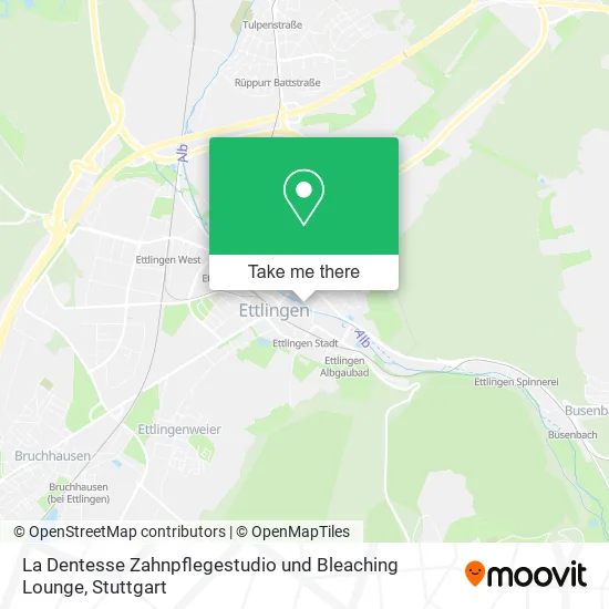 Карта La Dentesse Zahnpflegestudio und Bleaching Lounge