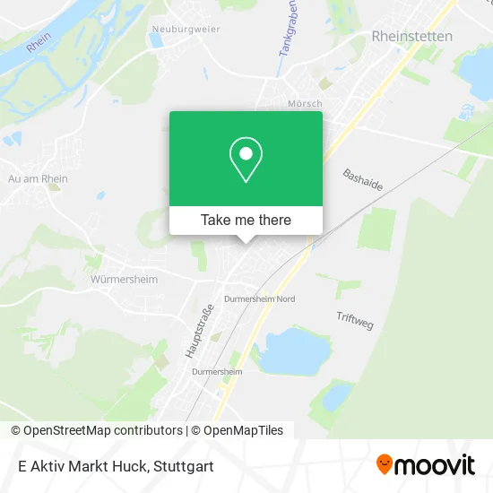 Карта E Aktiv Markt Huck