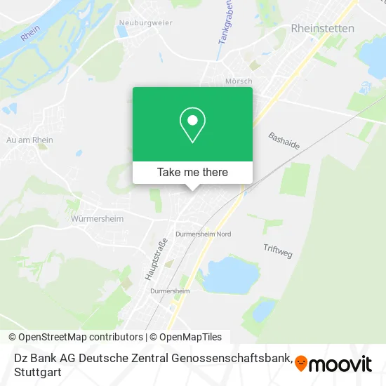 Карта Dz Bank AG Deutsche Zentral Genossenschaftsbank