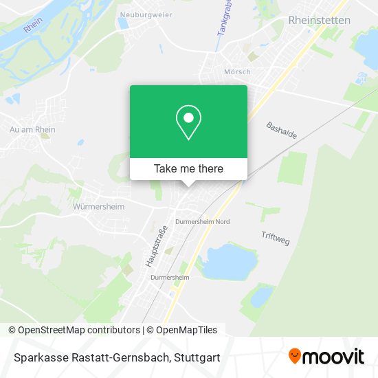 Карта Sparkasse Rastatt-Gernsbach