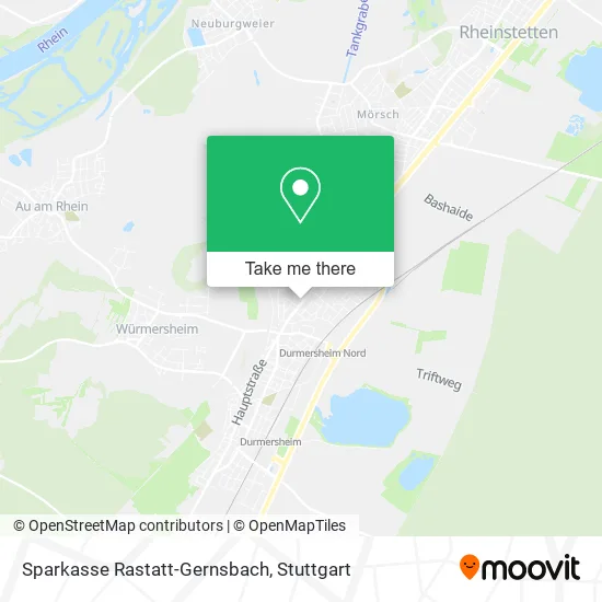 Карта Sparkasse Rastatt-Gernsbach