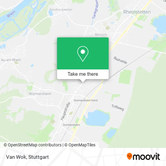 Карта Van Wok