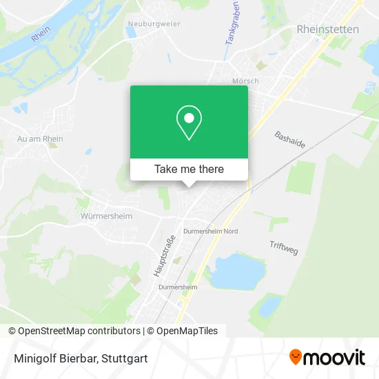 Minigolf Bierbar map