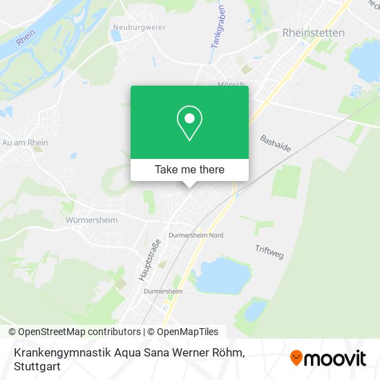 Krankengymnastik Aqua Sana Werner Röhm map