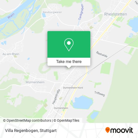 Карта Villa Regenbogen