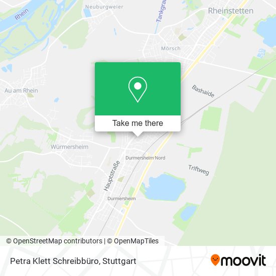 Petra Klett Schreibbüro map