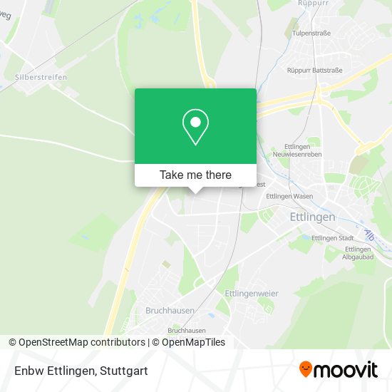 Карта Enbw Ettlingen