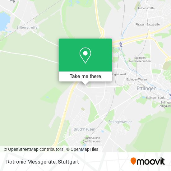 Rotronic Messgeräte map