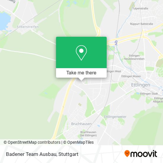 Карта Badener Team Ausbau