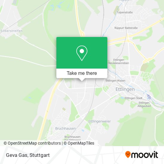 Geva Gas map