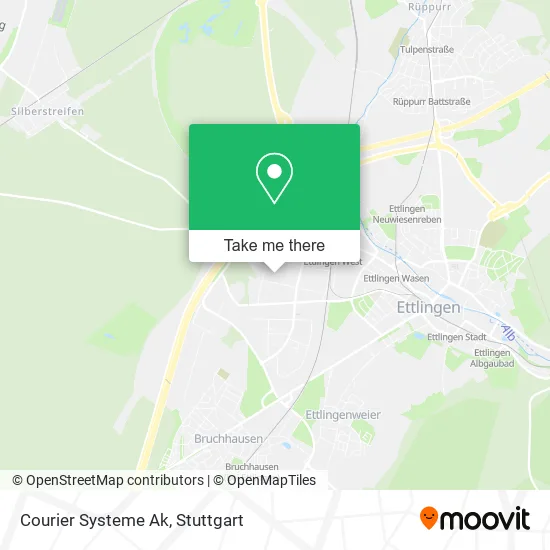Карта Courier Systeme Ak