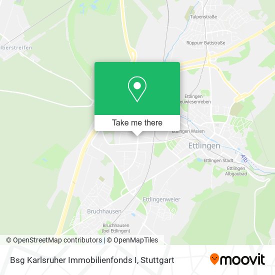 Карта Bsg Karlsruher Immobilienfonds I