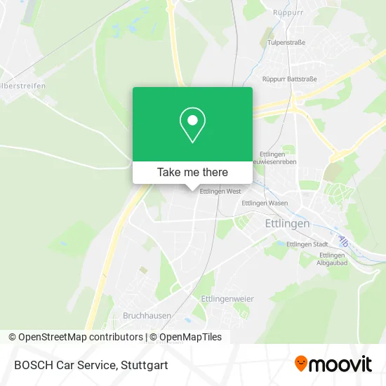 Карта BOSCH Car Service