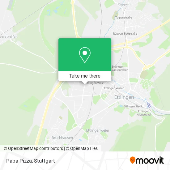 Карта Papa Pizza