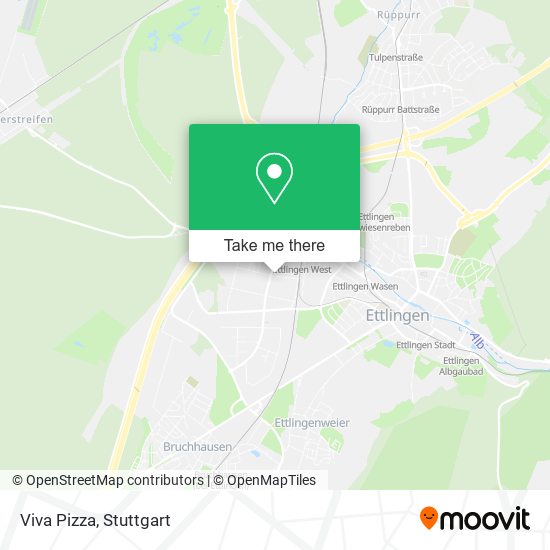 Viva Pizza map