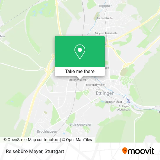 Карта Reisebüro Meyer