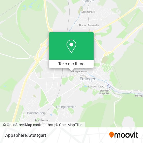 Карта Appsphere