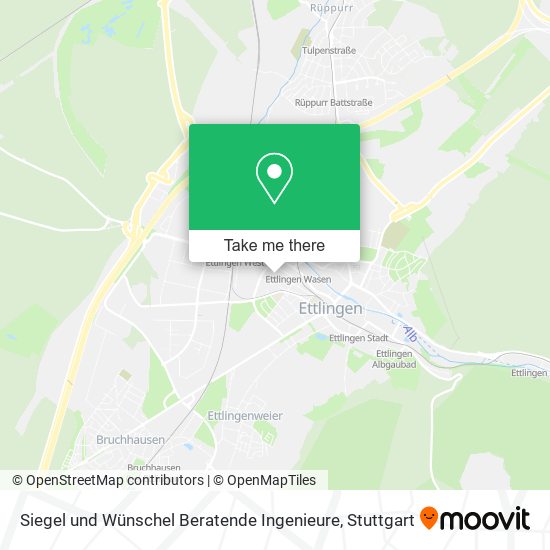 Siegel und Wünschel Beratende Ingenieure map