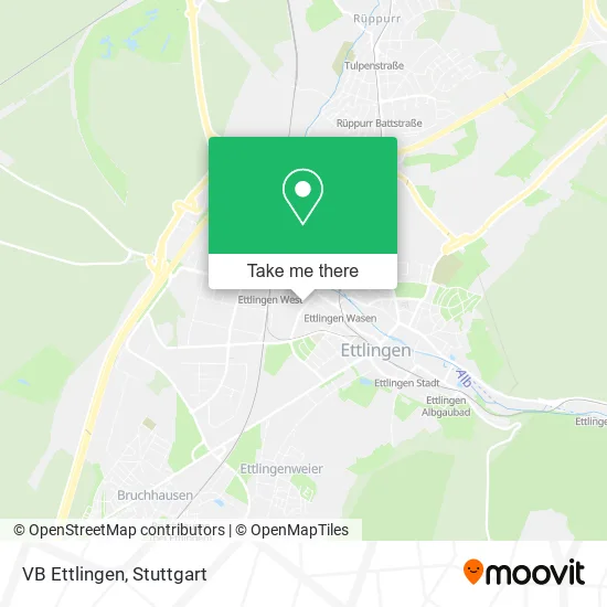 Карта VB Ettlingen