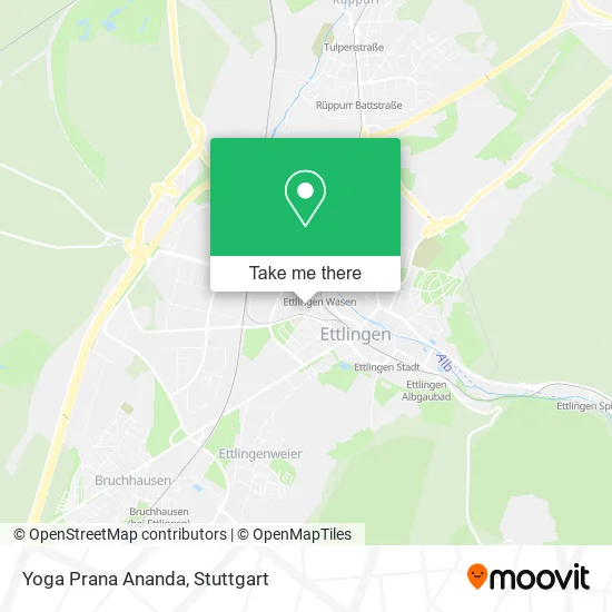Карта Yoga Prana Ananda