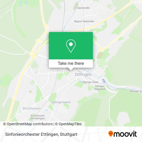 Карта Sinfonieorchester Ettlingen
