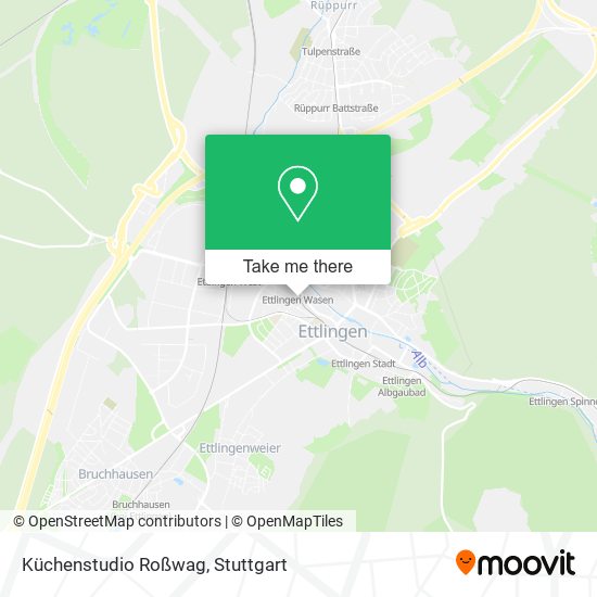 Карта Küchenstudio Roßwag