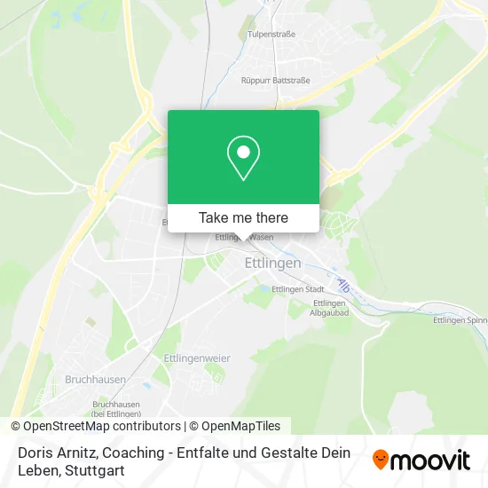 Карта Doris Arnitz, Coaching - Entfalte und Gestalte Dein Leben