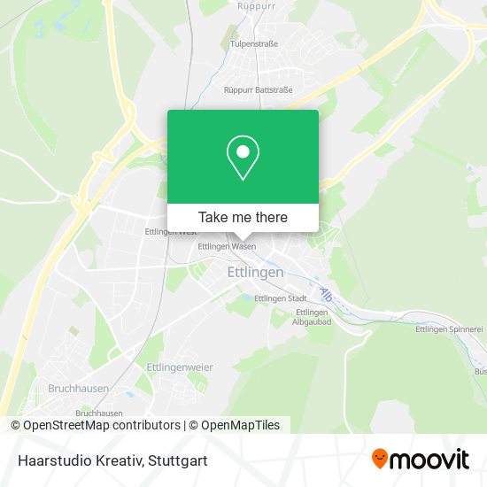 Карта Haarstudio Kreativ