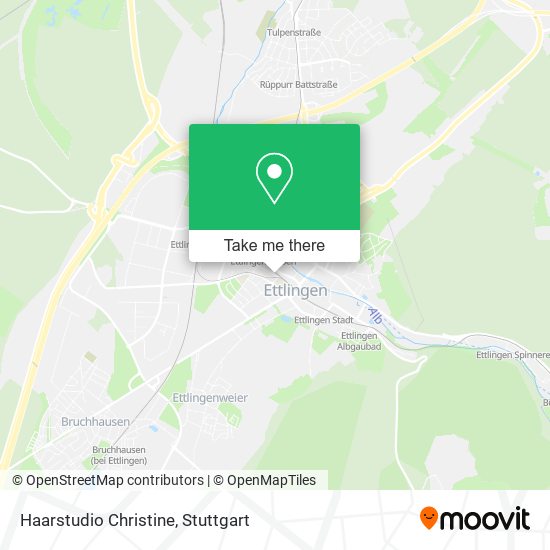 Haarstudio Christine map