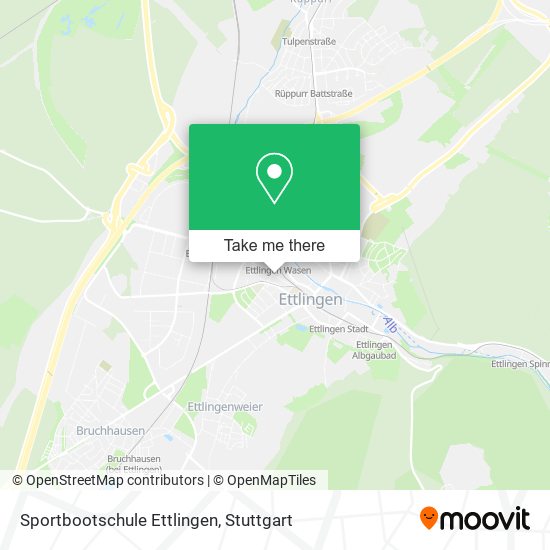 Sportbootschule Ettlingen map