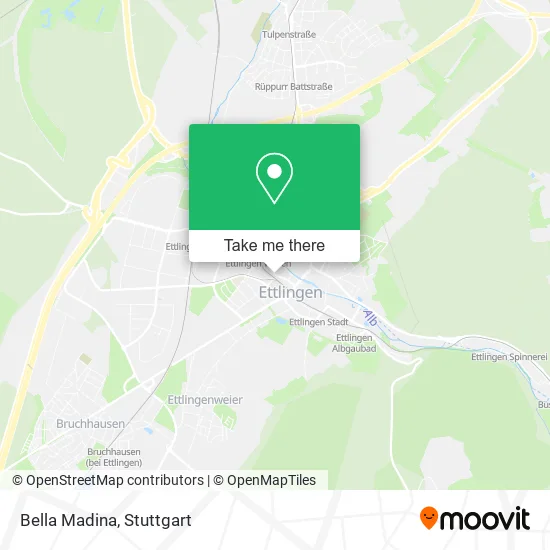 Карта Bella Madina